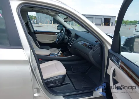 2017 BMW X3 xDrive28I из США, поврежденный, VIN 5UXWX9C58H0T13387